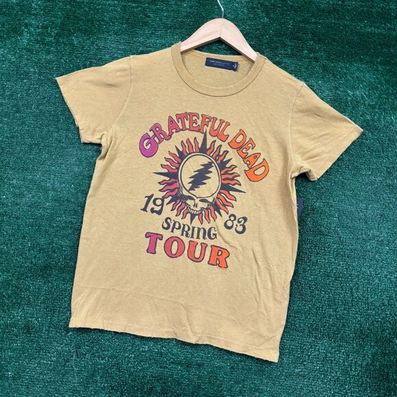 Grateful Dead Spring Tour 1983 Rock Band Crop Top Size Medium - Picture 3 of 4